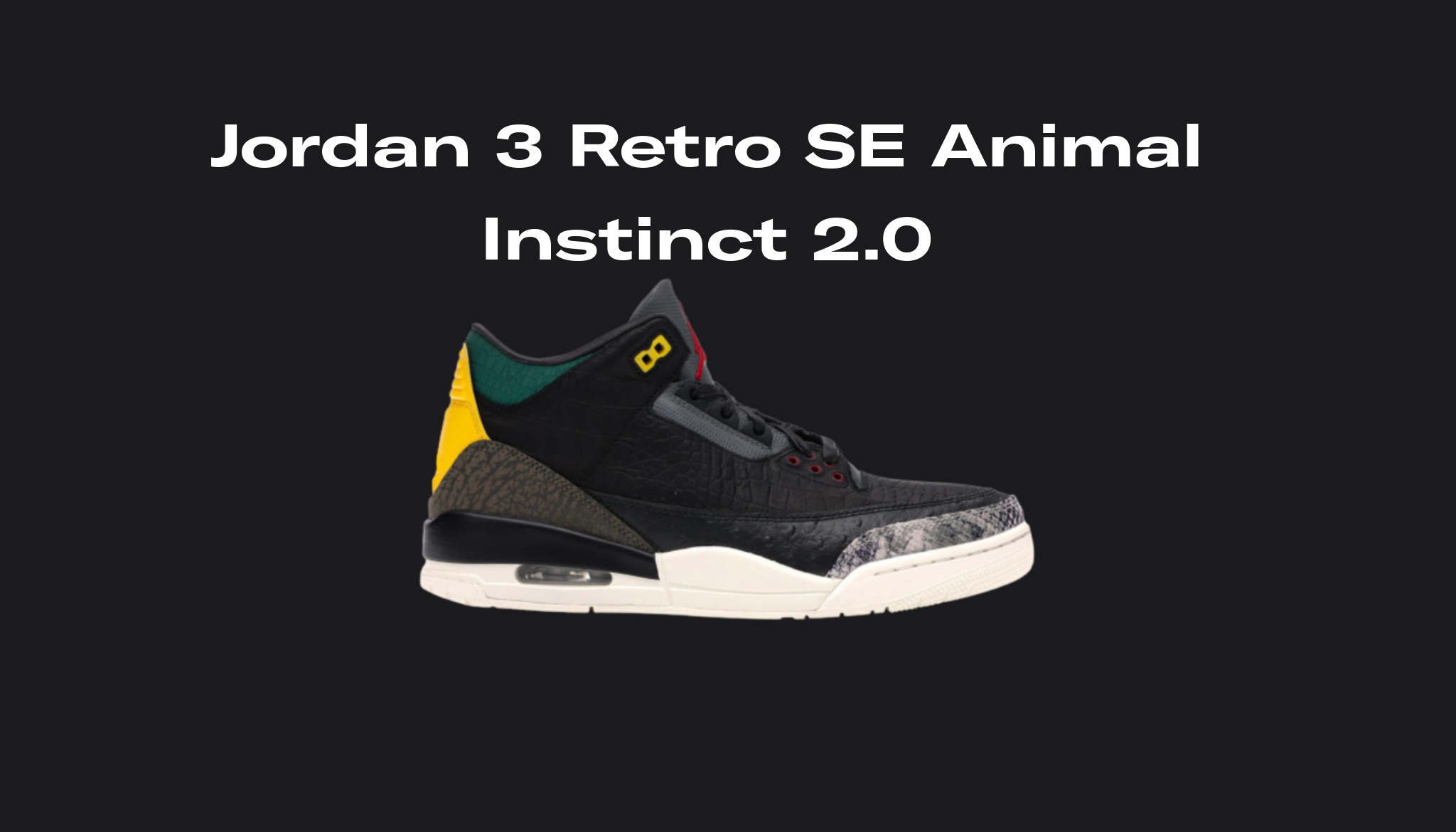 Jordan 3 Retro SE Animal Instinct 2.0, Raffles and Release Date | Sole Retriever